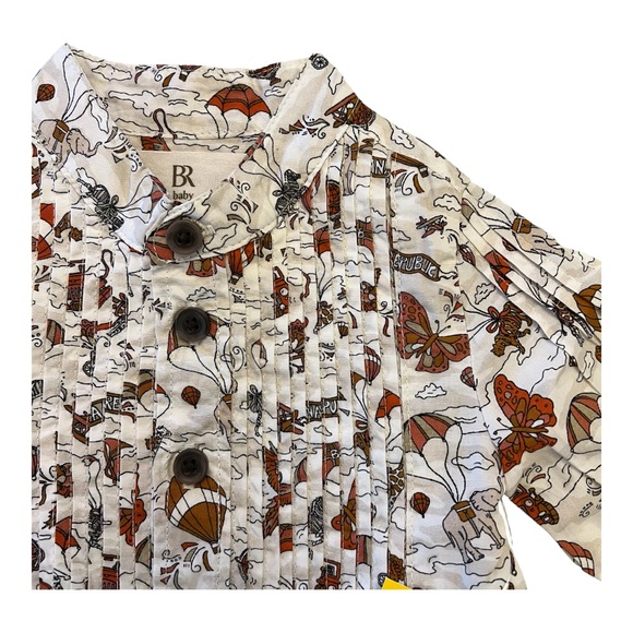 NWT Banana Republic Baby Top & Bloomer Set 0-3MO - Picture 5 of 11